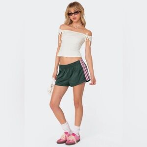 Edikted Nikki Nylon Shorts M